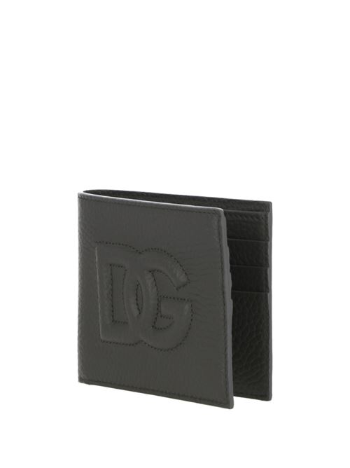 Logo-embossed leather wallet Dolce & Gabbana | BP1321AT48980748